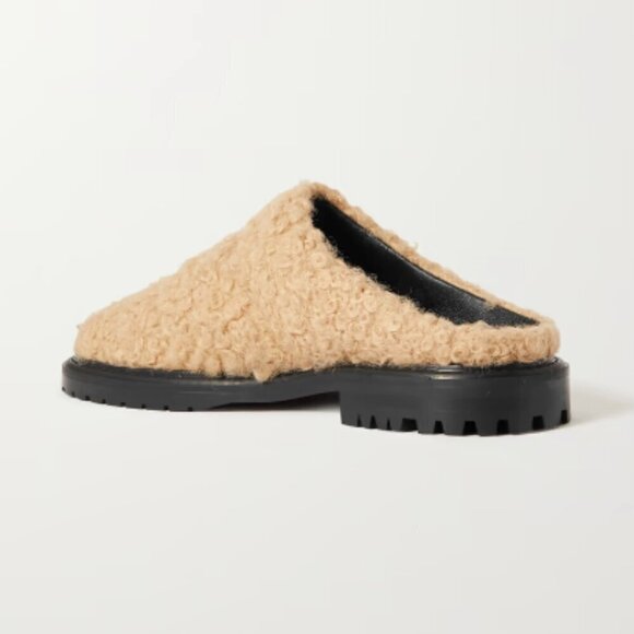 STAUD Astro quilted faux shearling mules 37 / US 7 - Picture 3 of 8